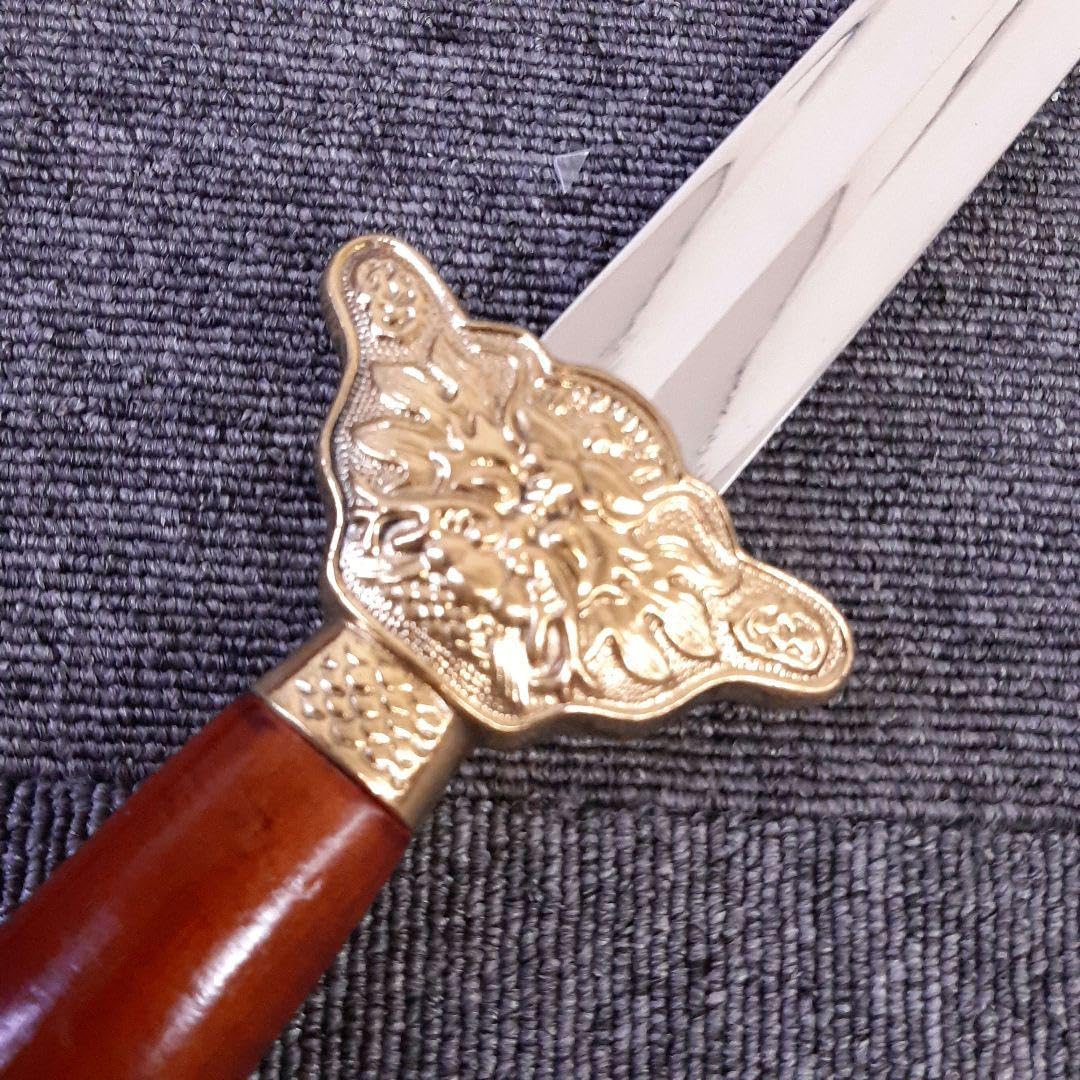 Amazon.co.jp: 双手剣 八卦剣 少林寺 剣術 ジュラルミン 刃渡り96cm 