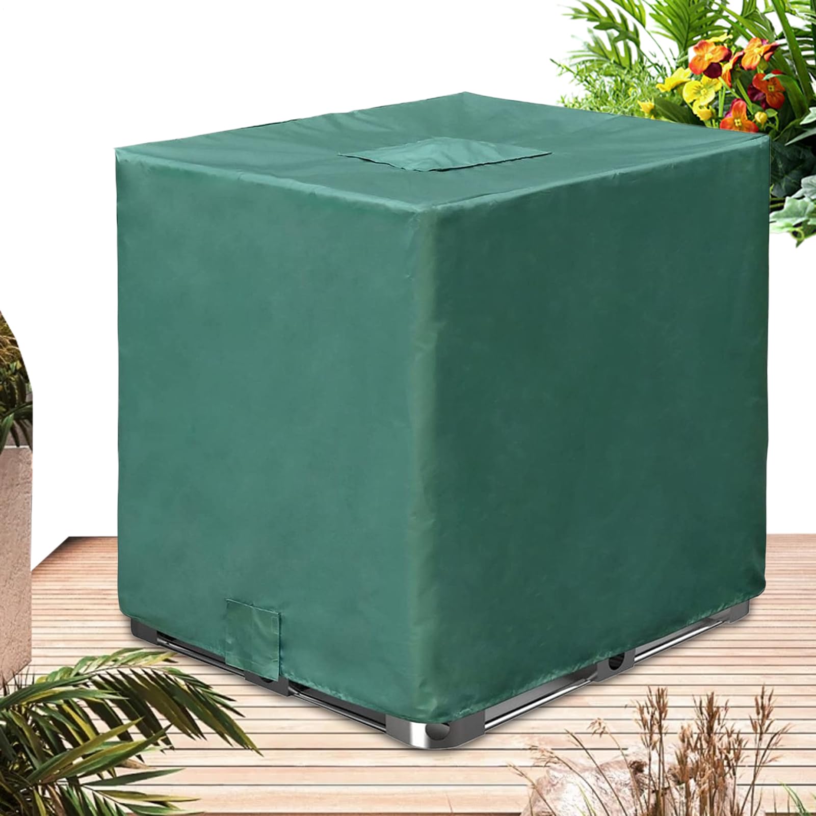 Bouclier de conteneur étanche 1000L avec conception résistante au vent