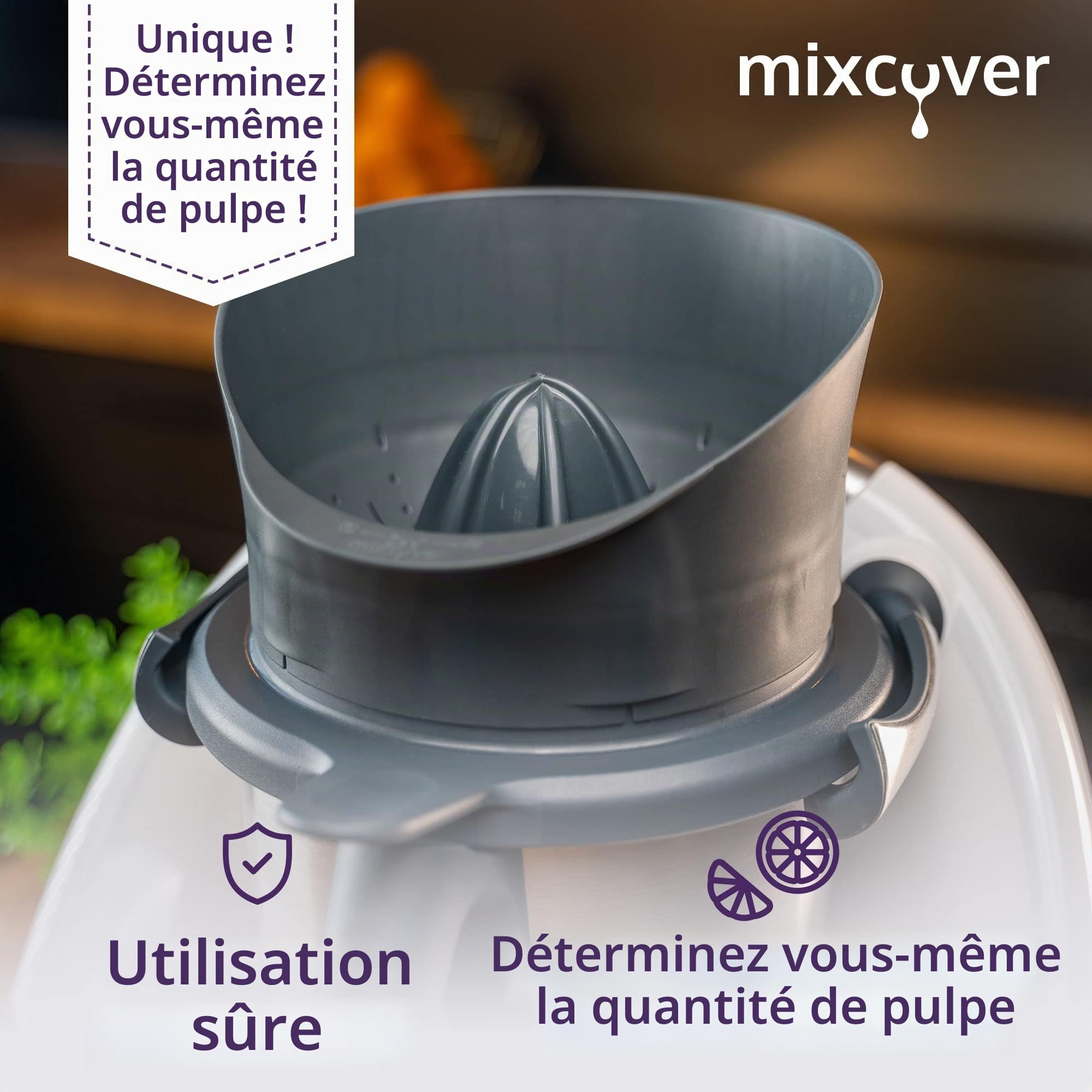 Mixcover Presse-agrumes Centrifugeuse Accessoires Accessoires pour Thermomix TM6 TM5