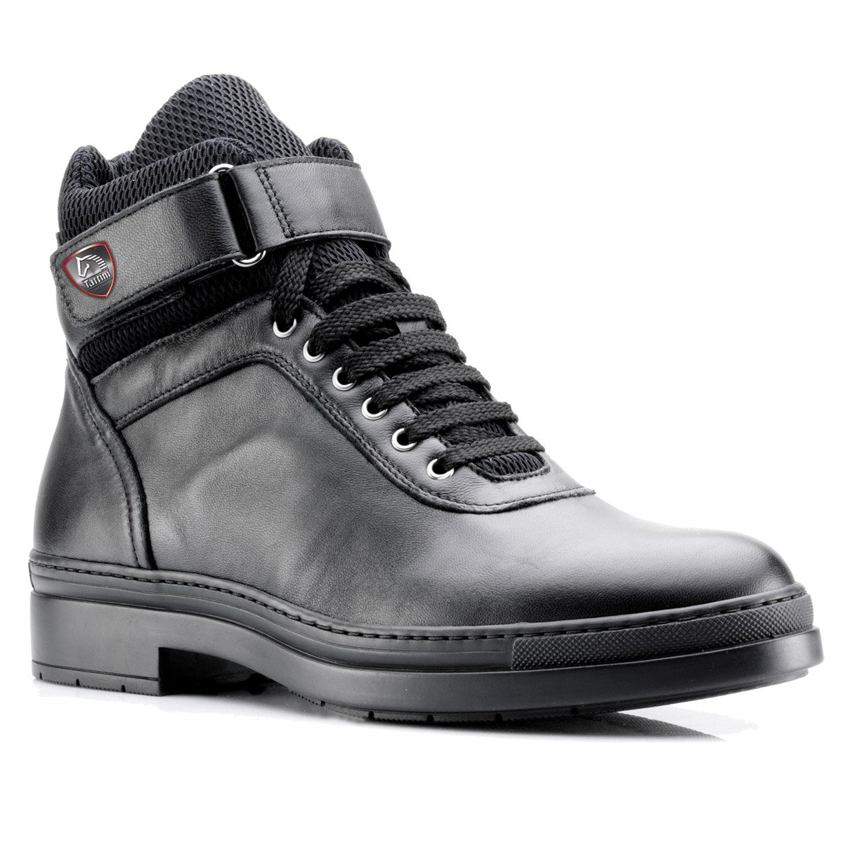 Tattini Sneakers Alte da Equitazione Nero 38