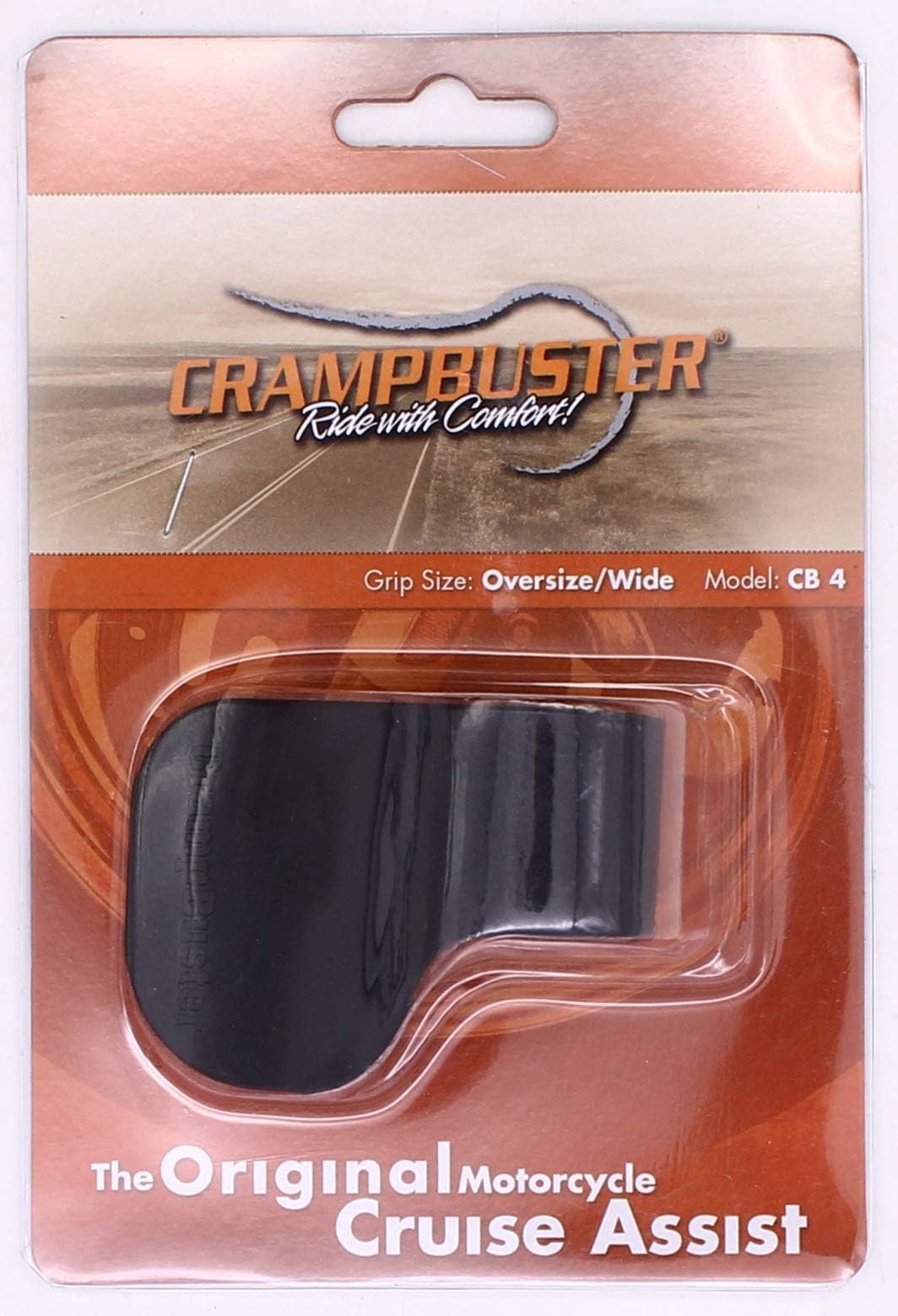 Wide Motorcycle Cruise Assist - Oversize/Black