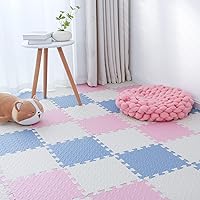 Vista 13 de Tapete de juego de espuma para bebé, tapete de juego de EVA suave y no tóxico, alfombras de piso entrelazadas, alfombras de piso de espuma