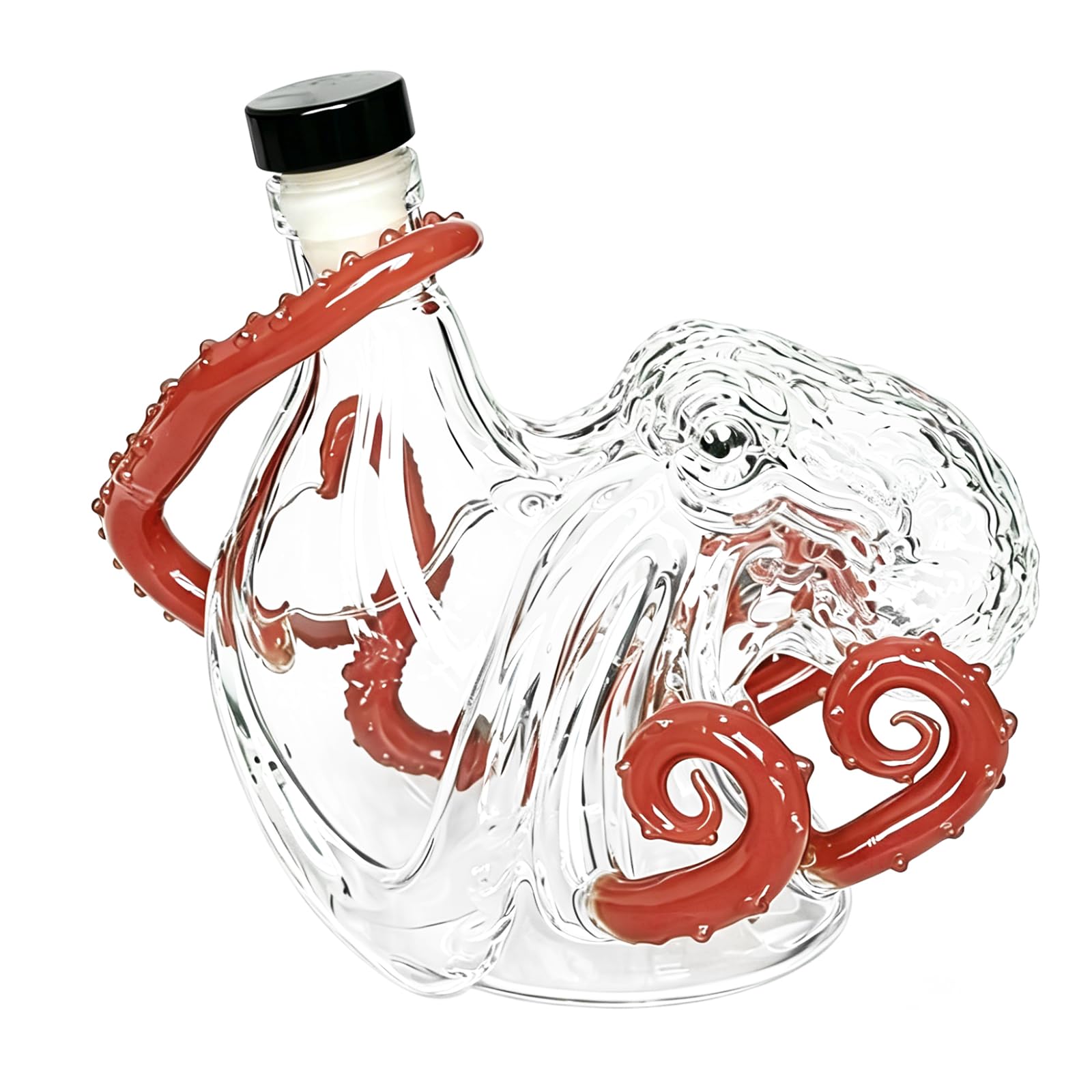 PANFHGFG Themed Glass Container for Perfumes Liquor or Beauty Product Storage 200Ml Volumes Glass Bottle