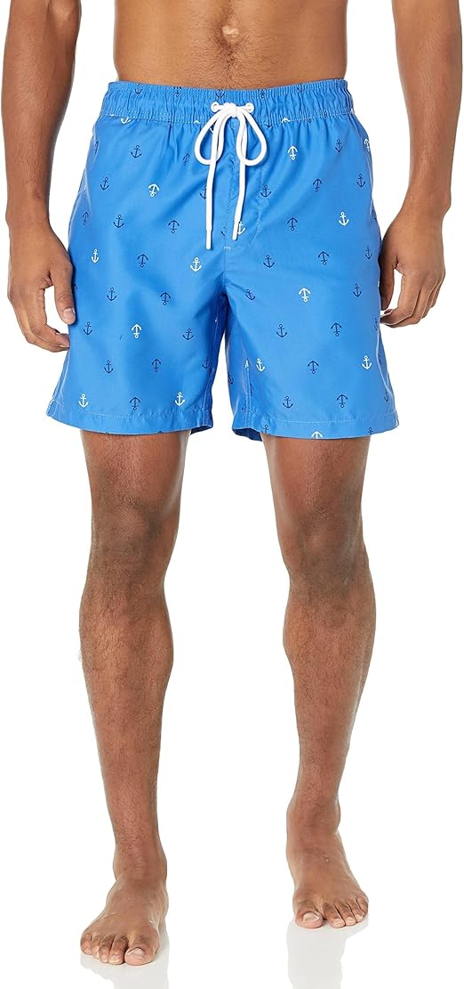 Amazon Essentials Men's 7" Swim Trunk