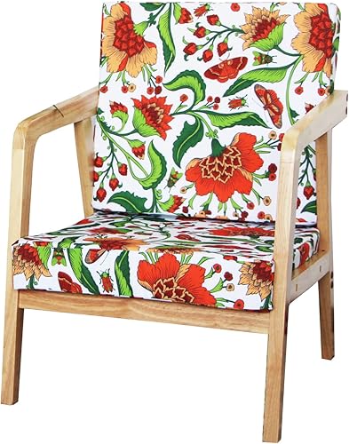 Miniatura 2 de EHouseHome Fundas de cojín para silla de patio, lavables, resistentes a los rayos UV, fundas de repuesto, impermeables, para muebles de exterior,