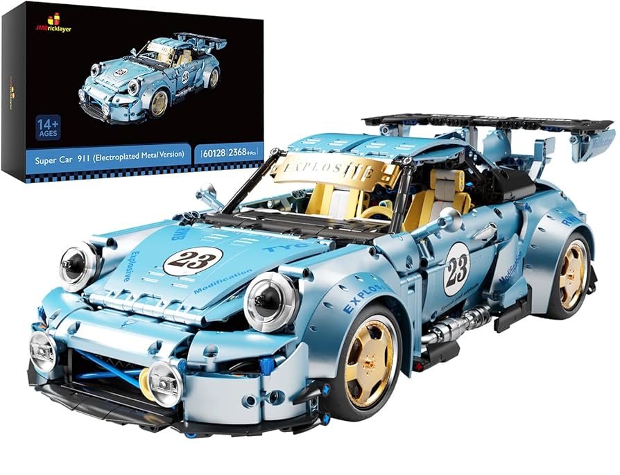 Amazon.com: JMBricklayer Pr 911 Sports Cars Building Set