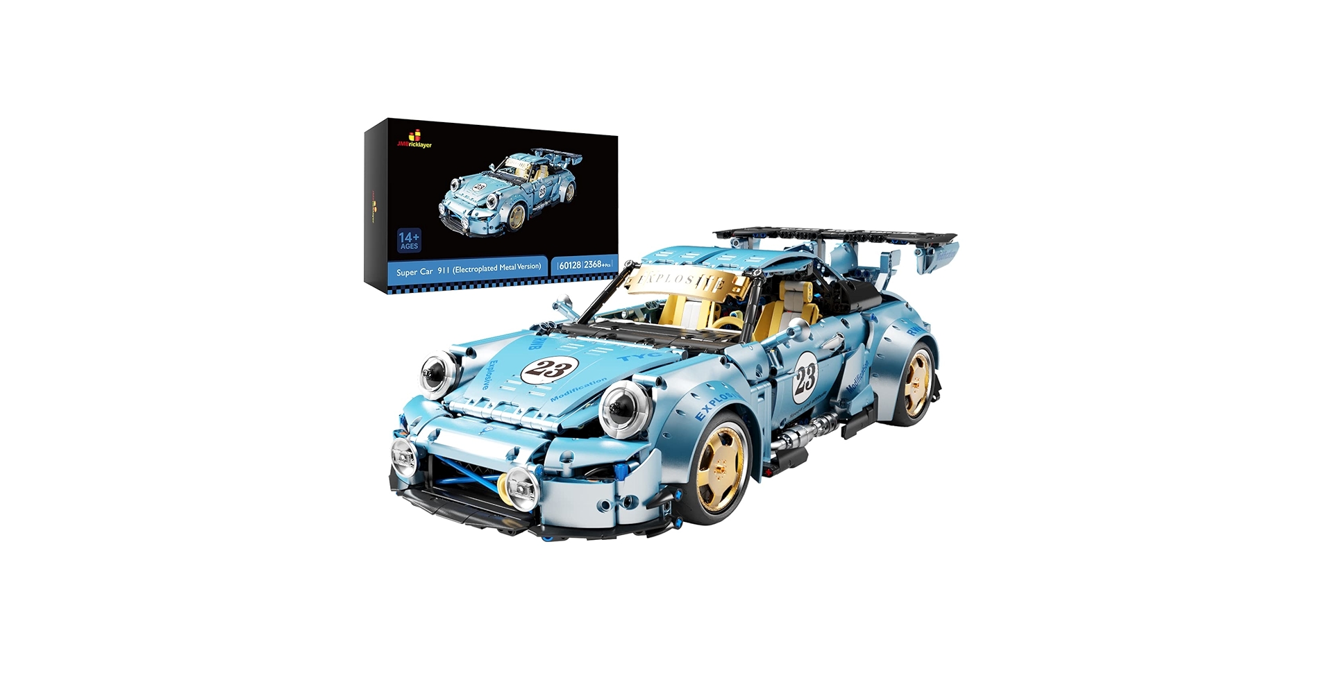 Amazon.com: JMBricklayer Pr 911 Sports Cars Building Set