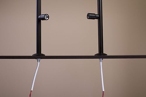 Miniatura 3 de 2 Showcase Display LED Spot Light Black Pole Style FY-53 Set con UL Listed 12v 2A Fuente de alimentación