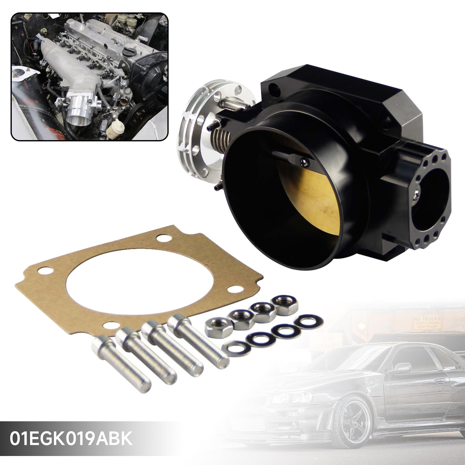 Amazon.com: PKSABB Throttle Body Q45 80MM for Nissan Skyline R33