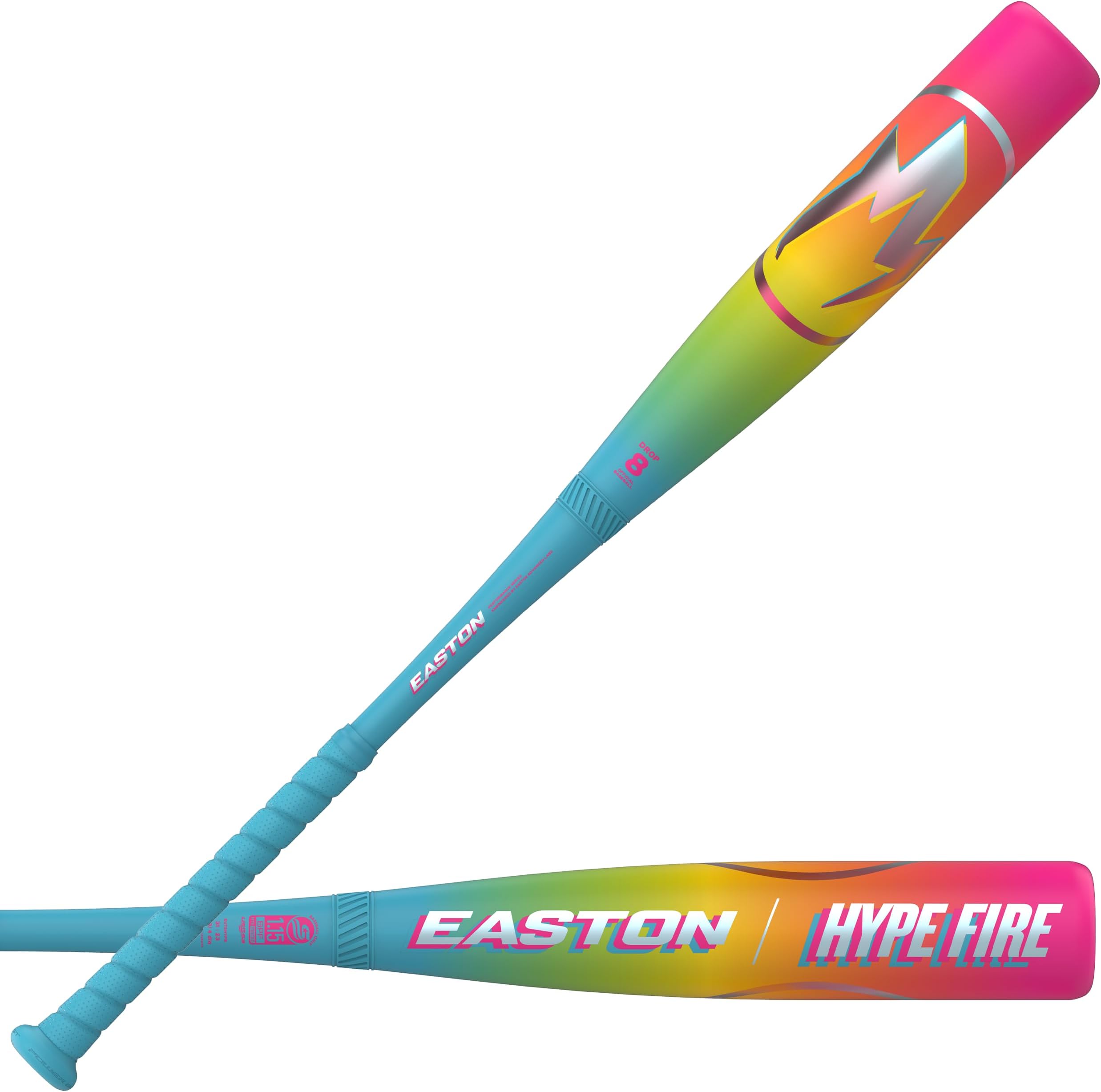 Easton | 2026 | Hype Fire Baseball Bat | USSSA | -8 | 2 3/4" Barrel | 29"