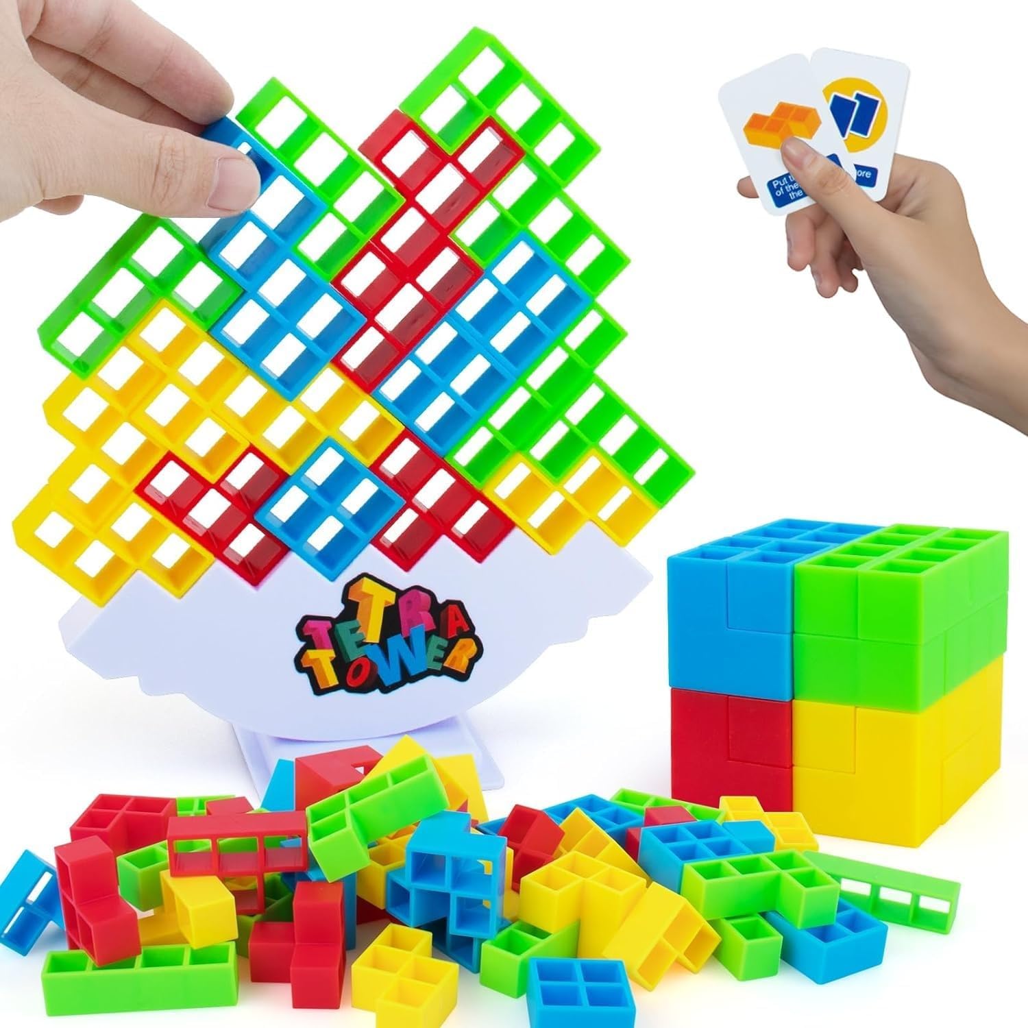 OMNIHUB Tetra Tower Game 16 Pcs Stack Tower, Swing Stack High Child Balance Building Block 2 Players+ Interactive STEM Toy for Family, Travel, Parties for Adults & Kids (B0CXDY15JP) Amazon Price History, Amazon Price Tracker