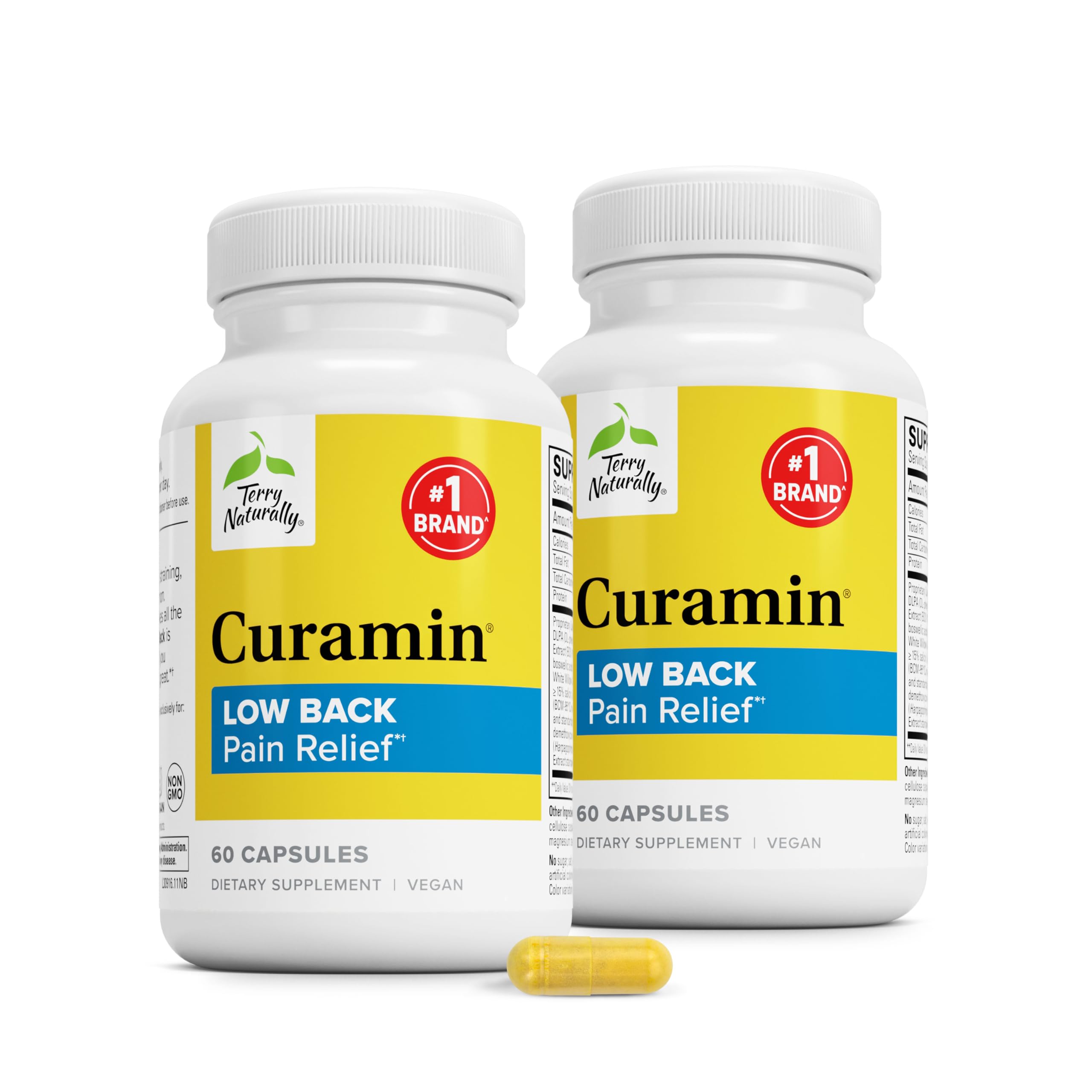 Terry Naturally Curamin Low Back - Muscle Soreness & Pain Relief - 60 Count — Amazon image 8