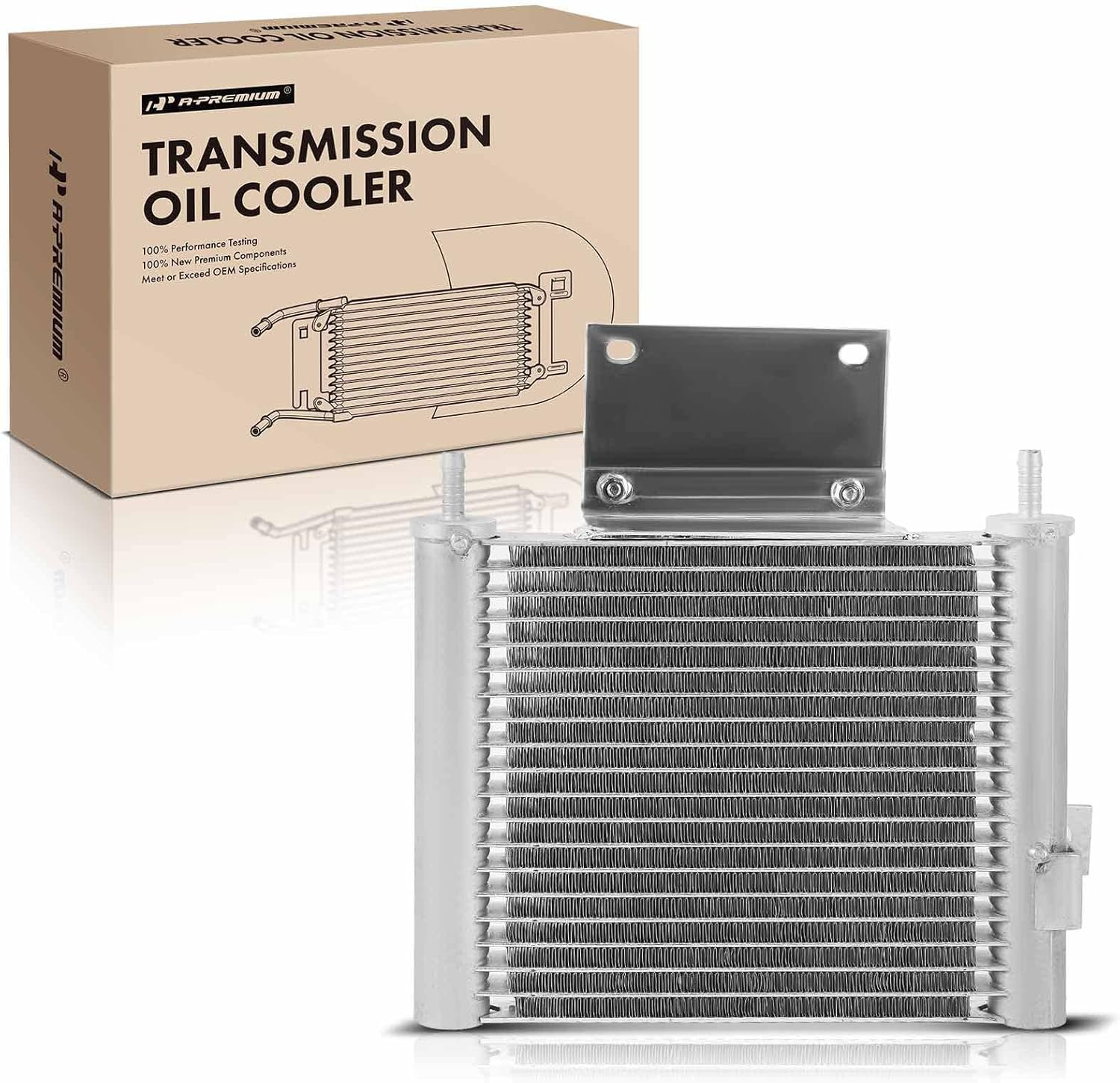 A-Premium Transmission Oil Cooler Compatible with Ford Explorer 1996-2001, Ranger 2000-2011 & Mercury Mountaineer 1998-2001 Replace# 5L5Z7A095A, 5L2Z7A095A