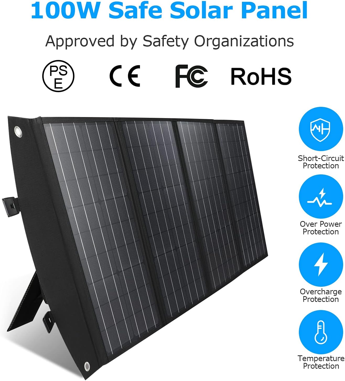 Prоmо 40% оƒƒ Solar Panels for Camping, 120W Solar Panel Charger for Power Station & Solar Generator, Portable Solar Panel Compatible with USB/DC Output for Camping/RV Travel Trailer/Power Outage(bonsaii SP1003) 🛒 Flаѕh Sаlе Solar Panels for Camping, 120W Solar Panel Charger for Power Station & Solar Generator, Portable Solar Panel Compatible with USB/DC Output for Camping/RV Travel Trailer/Power Outage(bonsaii SP1003)