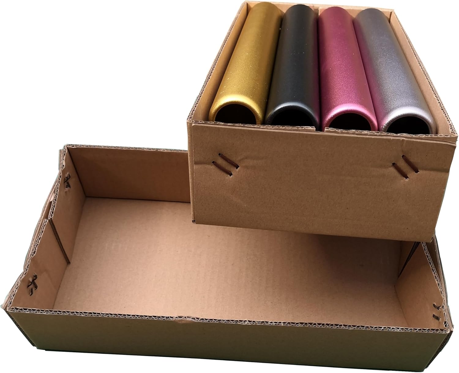 Silver Arrow Set of 8 Track Batons,Lightweight Aluminum Relay Sticks