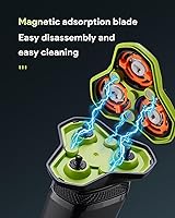 Vista 7 de Electric Razor for Men - Electric Shavers for Men with Magnetic Detachable Head, 3D Floating Head, Ideal for Travel, Office, and Business Trips