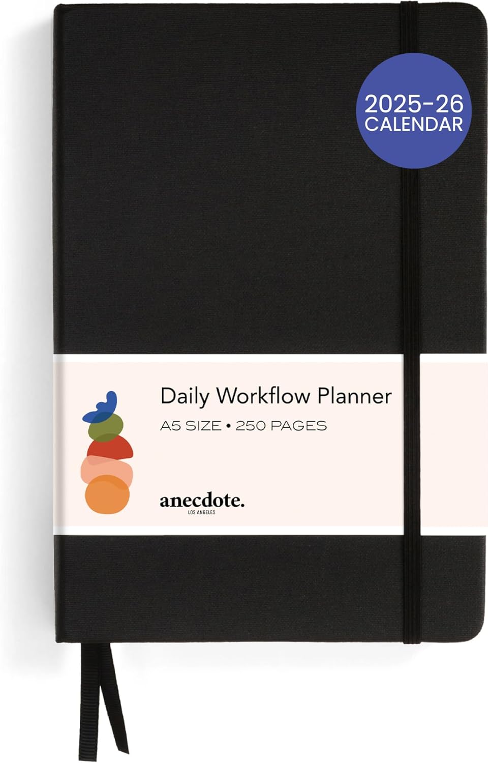 Anecdote 2026 Planner: A Monthly, Weekly & Daily Planner 2026 for Planning Your Success – A5 Size Hardcover Start Anytime and Achieve your Goals – Black