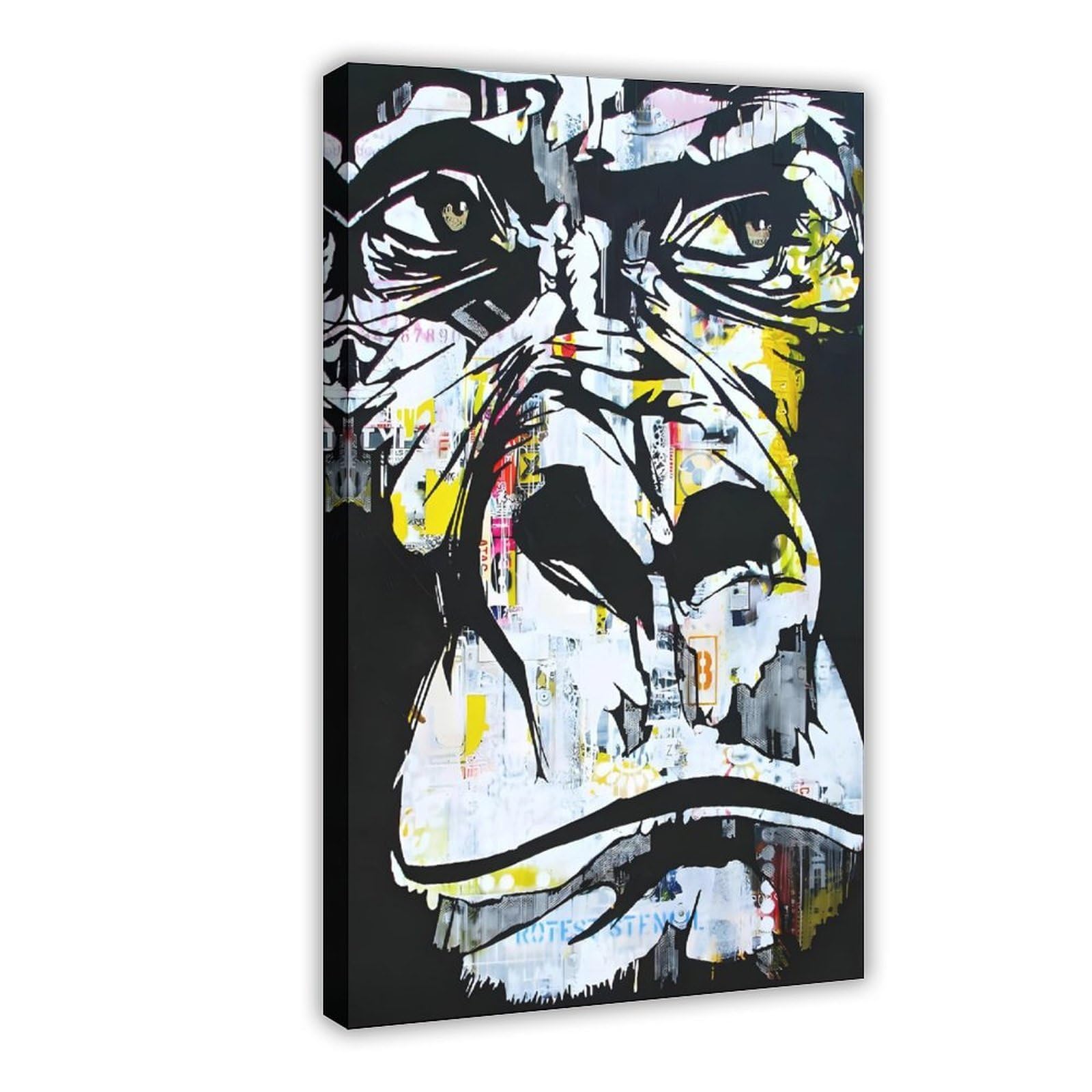 Bareronor Frame Bold And Modern Abstract Canvas Poster Bedroom Decor Landscape Office Room Decor Gift 20" L X 30" W