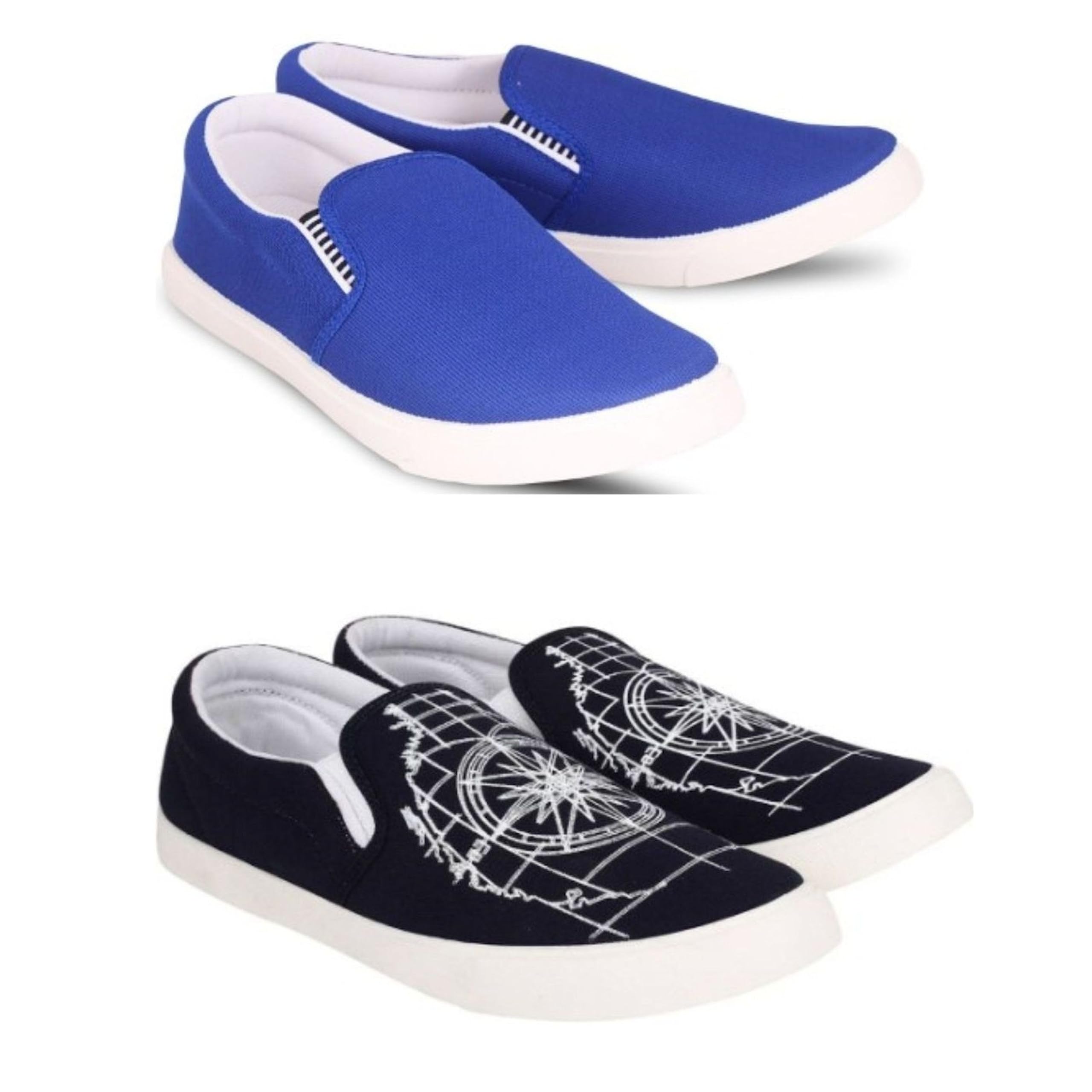HOTSTYLE Mens Multicolor 9 Loafers - 9 UK (Combo Pack of 2) (B0CD4CBX1G) Amazon Price History, Amazon Price Tracker
