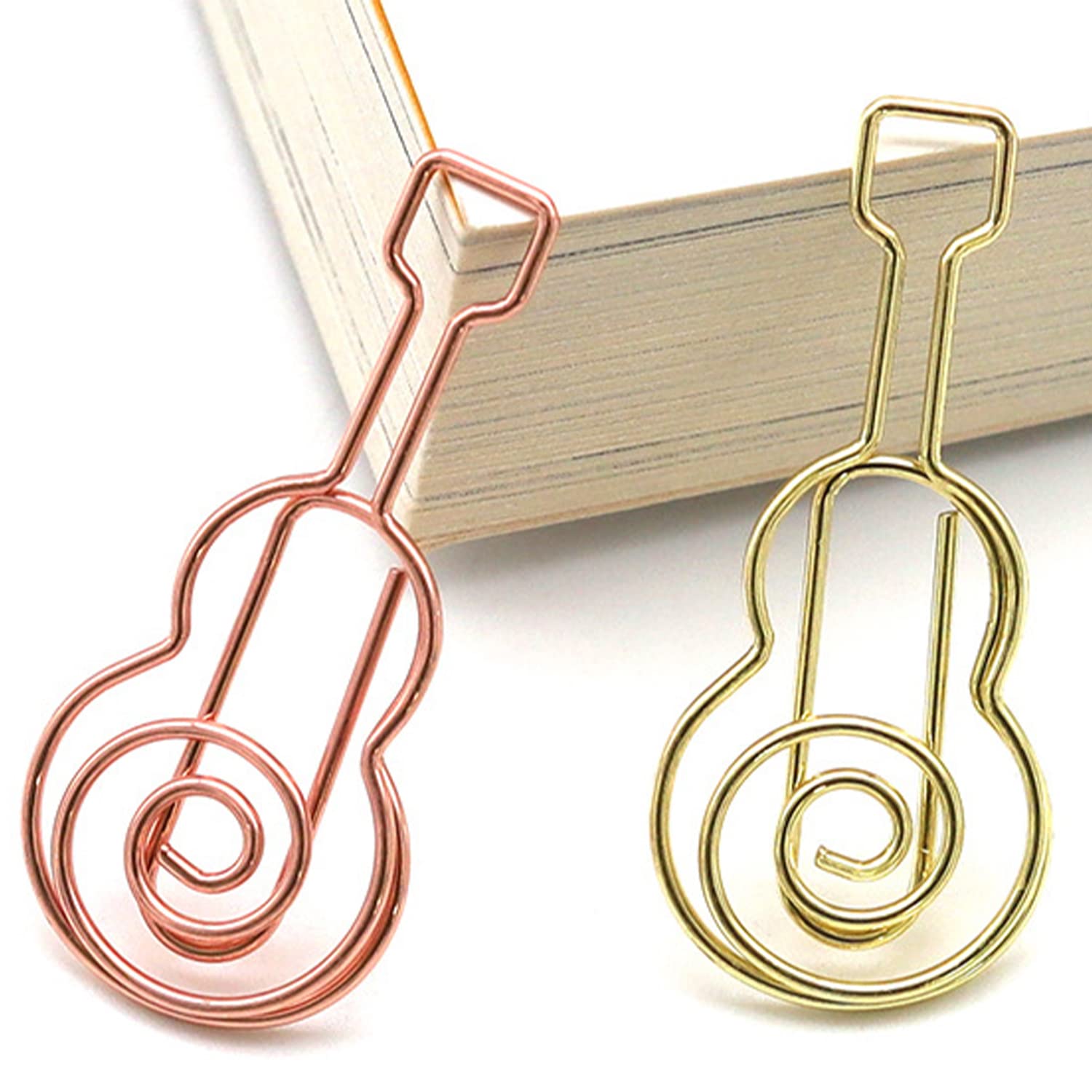 Graffette A Forma Di Occhiali - 10 Pezzi Metalliche Per Documenti, Segnalibri E DIY - Foto 7