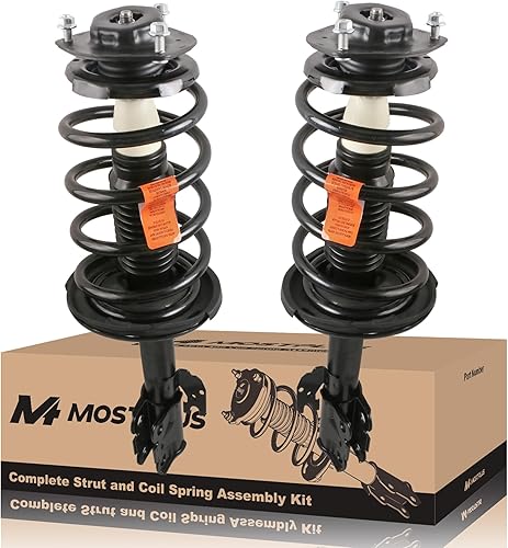 Miniatura 36 de MOSTPLUS Juego de amortiguador y resorte de puntal delantero compatible para Toyota Avalon 2012-2017 172941/172940, resorte helicoidal, 2 piezas