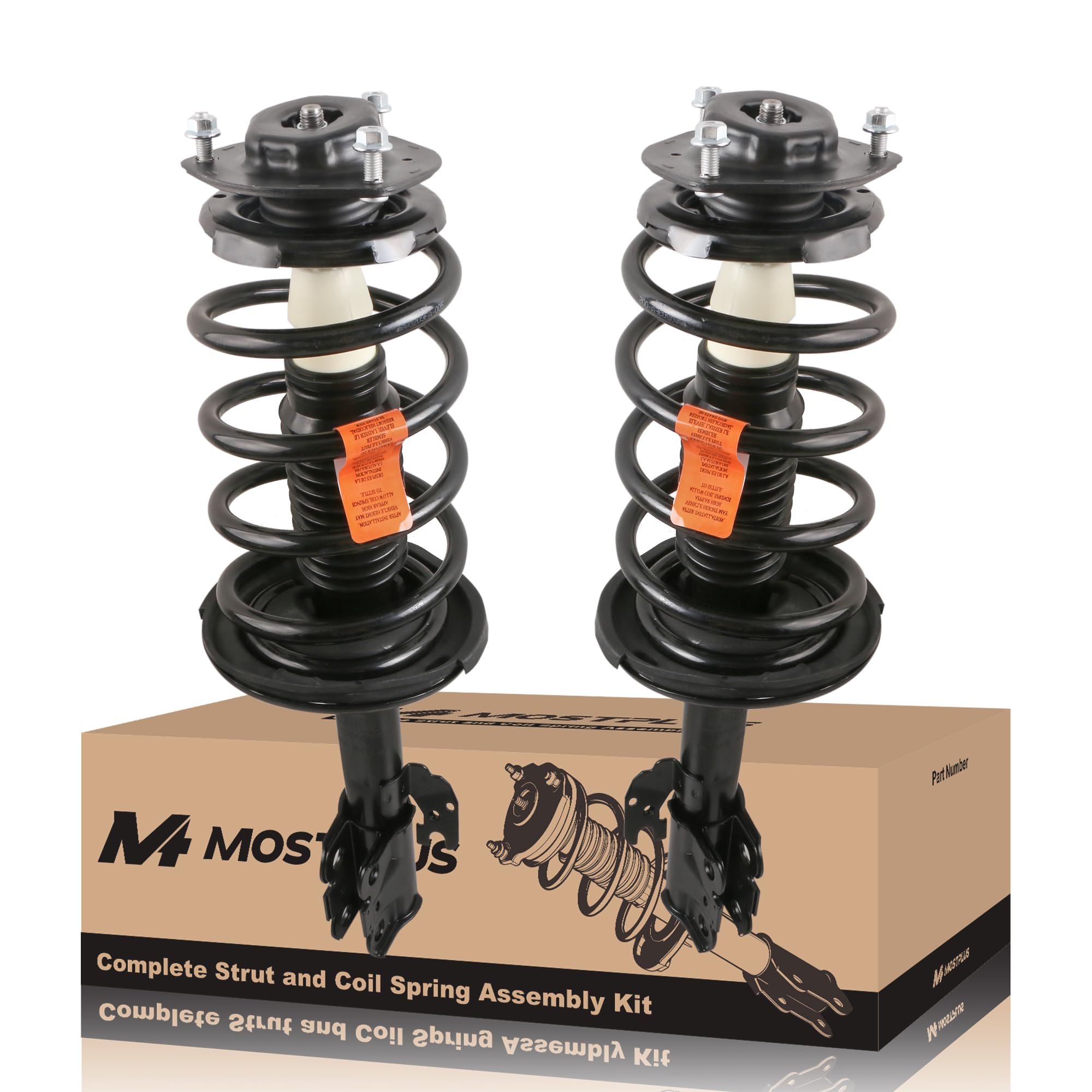 Photo 1 of ***SIMILAR ITEM****
MOSTPLUS Front Complete Strut Assembly & Shock Absorber w/Coil Springs Compatible with 2004 2005 2006 Toyota Camry Solara Lexus ES330, Replace 172205 172206 (Set of 2)