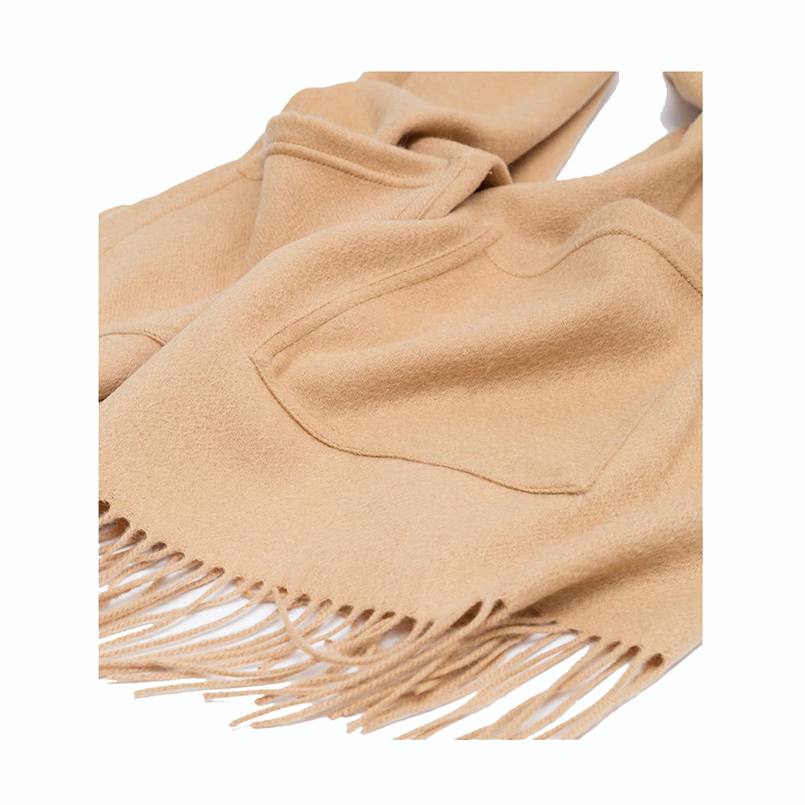 Taschen-Kaschmir-Schal Für Damen Weiche Warme Einfarbige Mode-Neuheit-Art-Pashmina-Geschenk,Red-70X200cm
