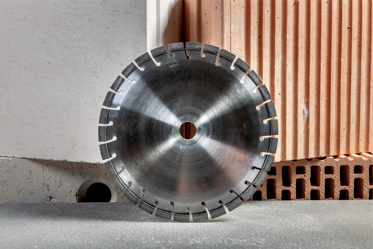 Metabo Set di dischi da taglio (2 dischi diamantati diametro 125 mm, con dado a sgancio rapido M 14, per smerigliatrici angolari) 628582000