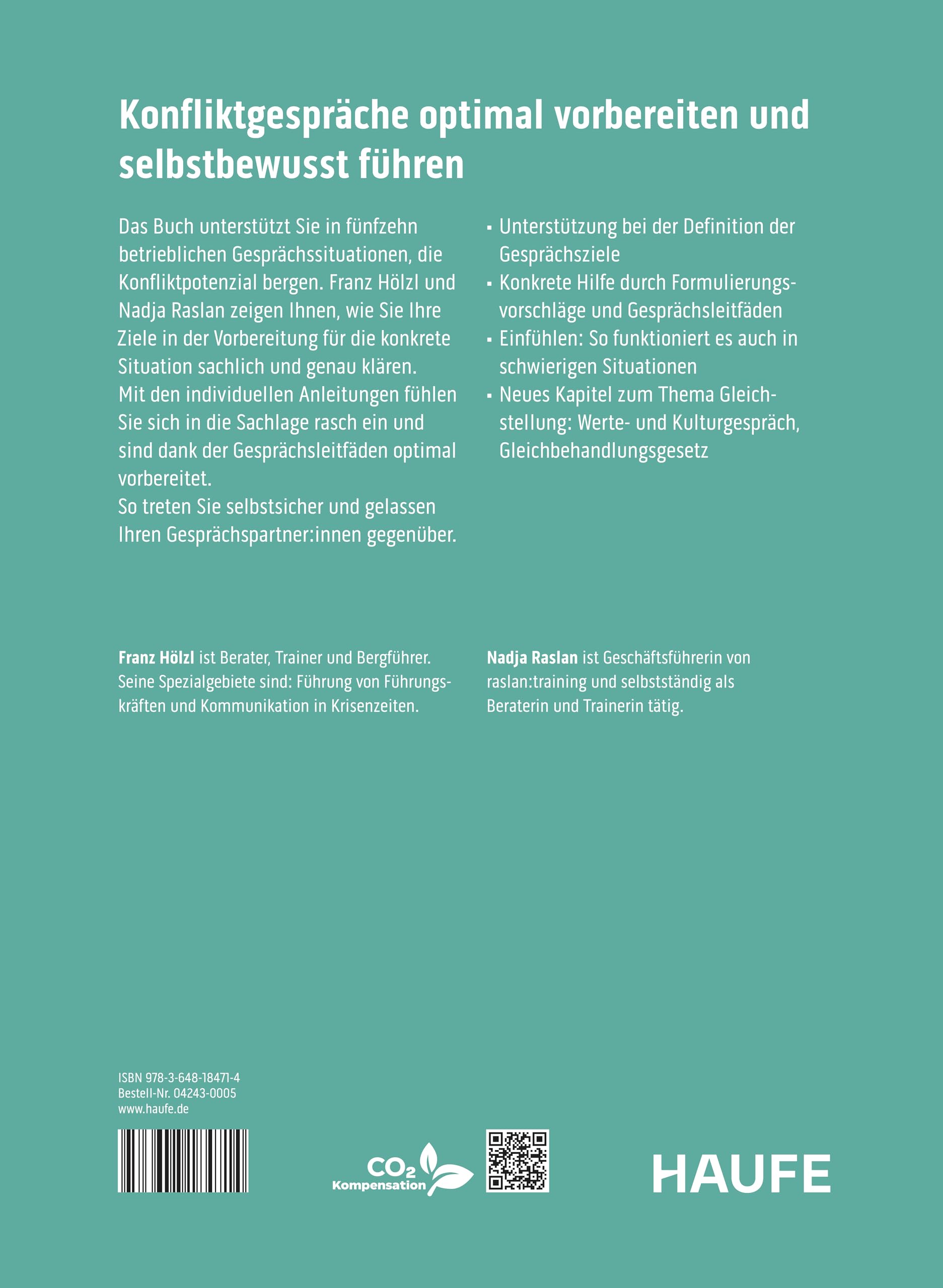 Schwierige Mitarbeitergespräche: Professionell vorbereiten, sicher führen. Konkrete Gesprächsleitfäden zu verschiedenen Konflikten helfen bei der souveränen Gesprächsführung (Haufe Fachbuch)