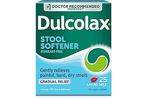 Stool Softener Laxative Liquid Gel Capsules: Gentle Relief for Hard, Dry Stools