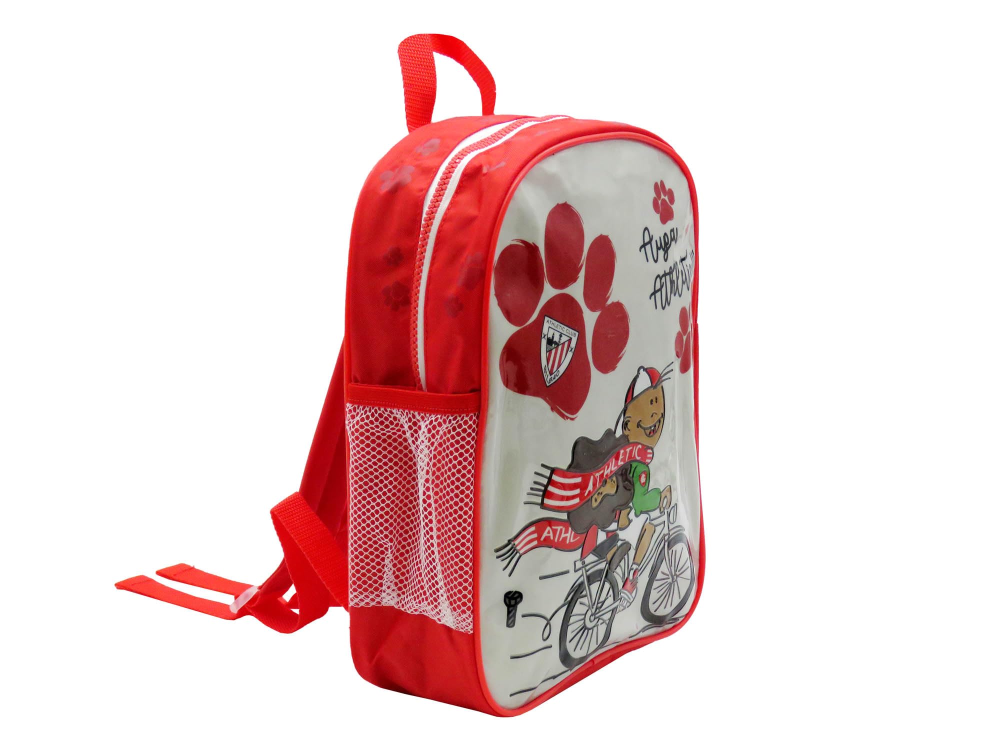 CYPBRANDS Athletic Club- Mochila, 30 cm, Material Escolar, Fútbol, Producto Oficial