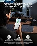 Anker Prime Batterie Externe 26250 mAh, Chargeur Portable 3 Ports, Sortie Max 300 W, Charge Bilatérale, Autorisée en Avion, Application, pour MacBook, iPhone séries 17 16 et Plus (Base Non Incluse) - 7