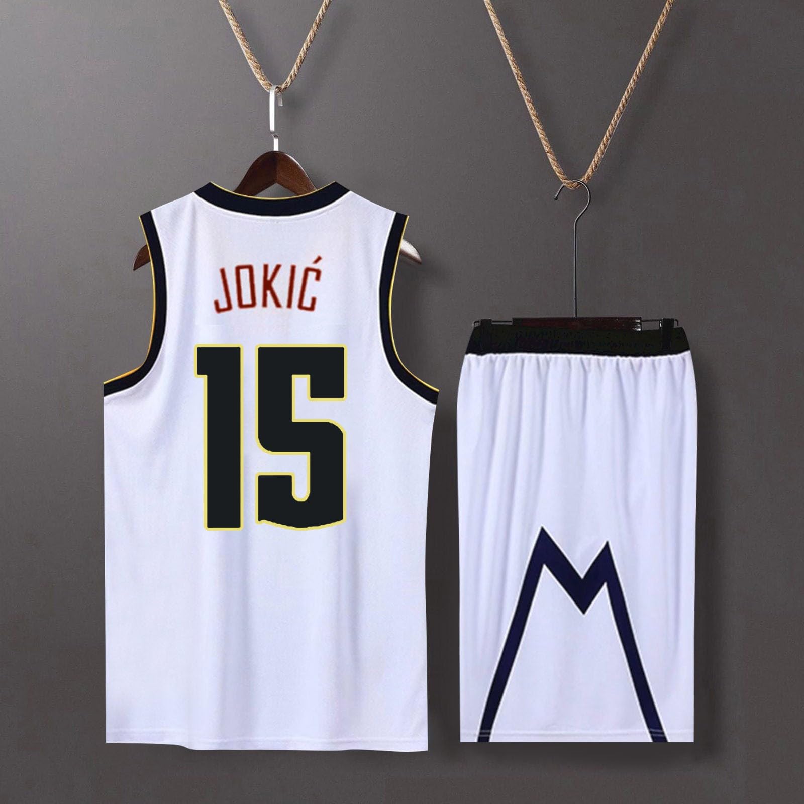 Basketball Trikot Kinder 2 Stücke, Basketball Kinder Trikot and Shorts, ärmellose Tank Top und Shorts Set Herren
