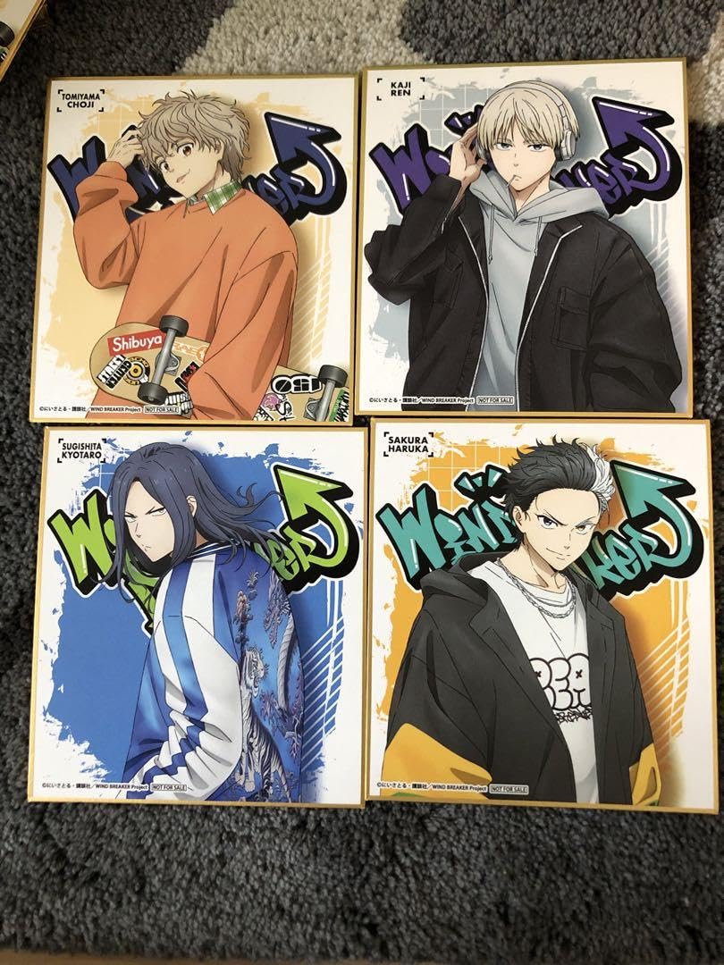 WIND BREAKER 色紙 Amazon.co.jp: エンスカイ TVアニメ『WIND BREAKER』 華絵札色紙