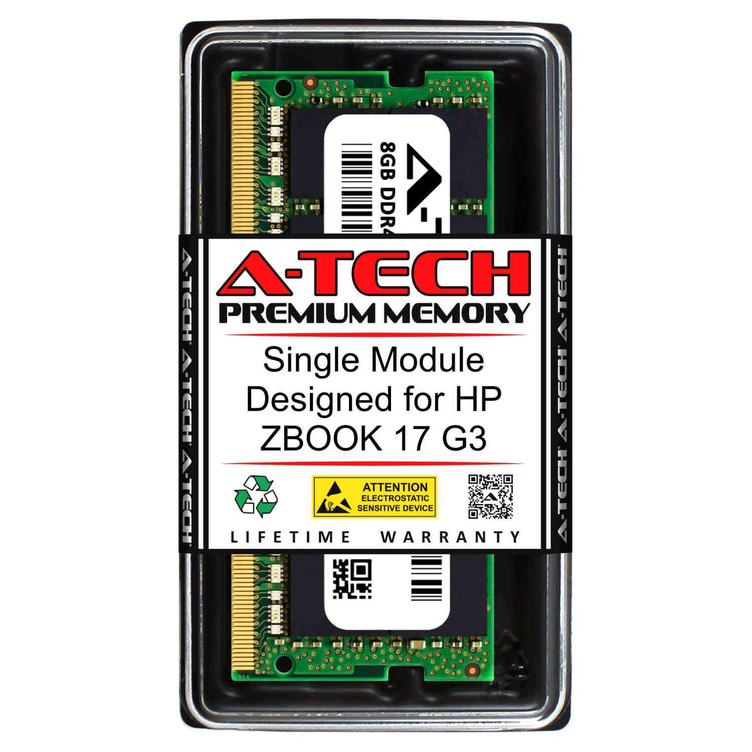 Amazon.co.jp: A-Tech 8GB RAM HP ZBOOK 17 G3用 | DDR4 2400MHz