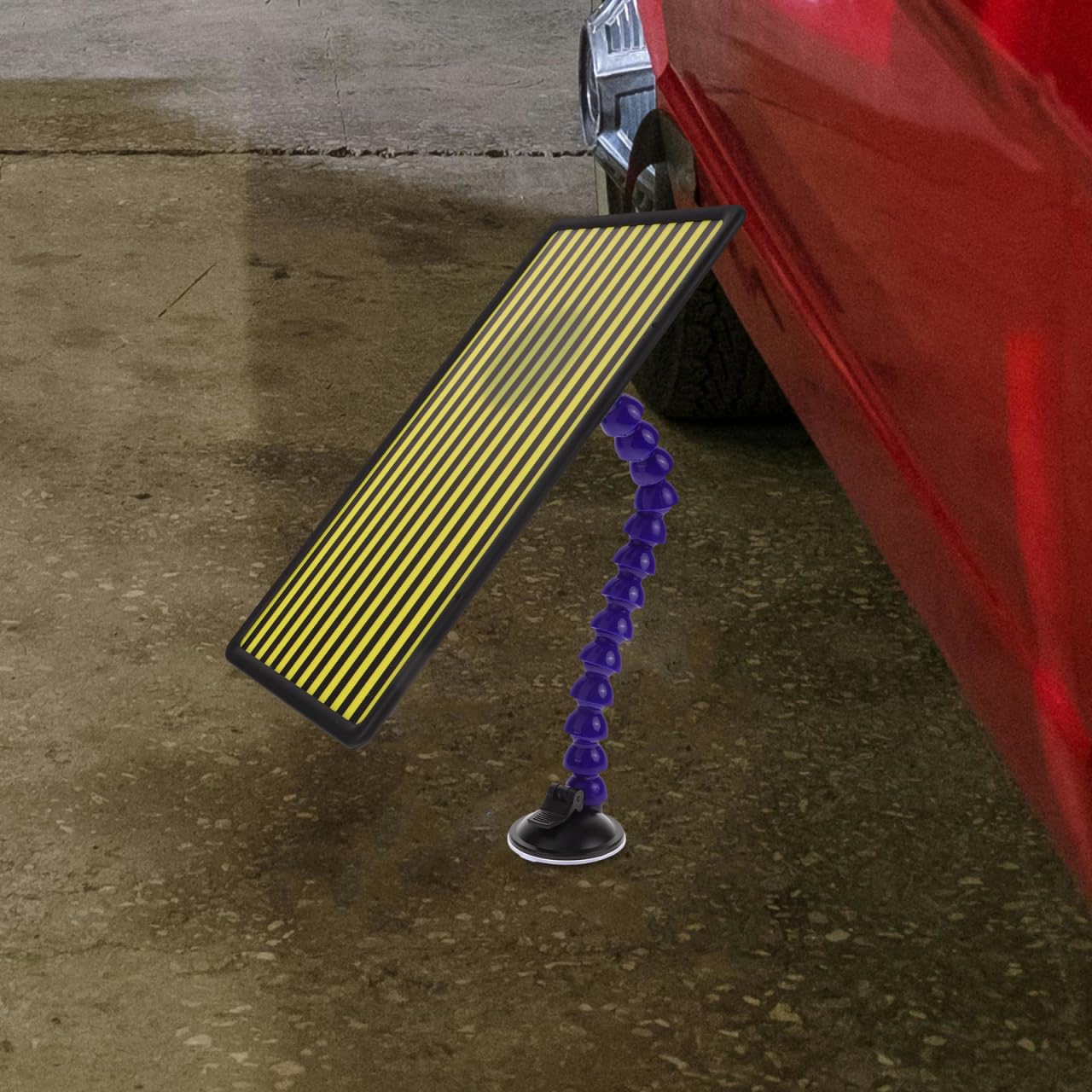 ABOOFAN Tableau Lumineux Pour Débosselage Carrosserie Panneau De Lampe Réfléchissant Avec Tube Outil De Débosselage Automobile Pour Repérer La Profondeur Des Bosses Bricolage