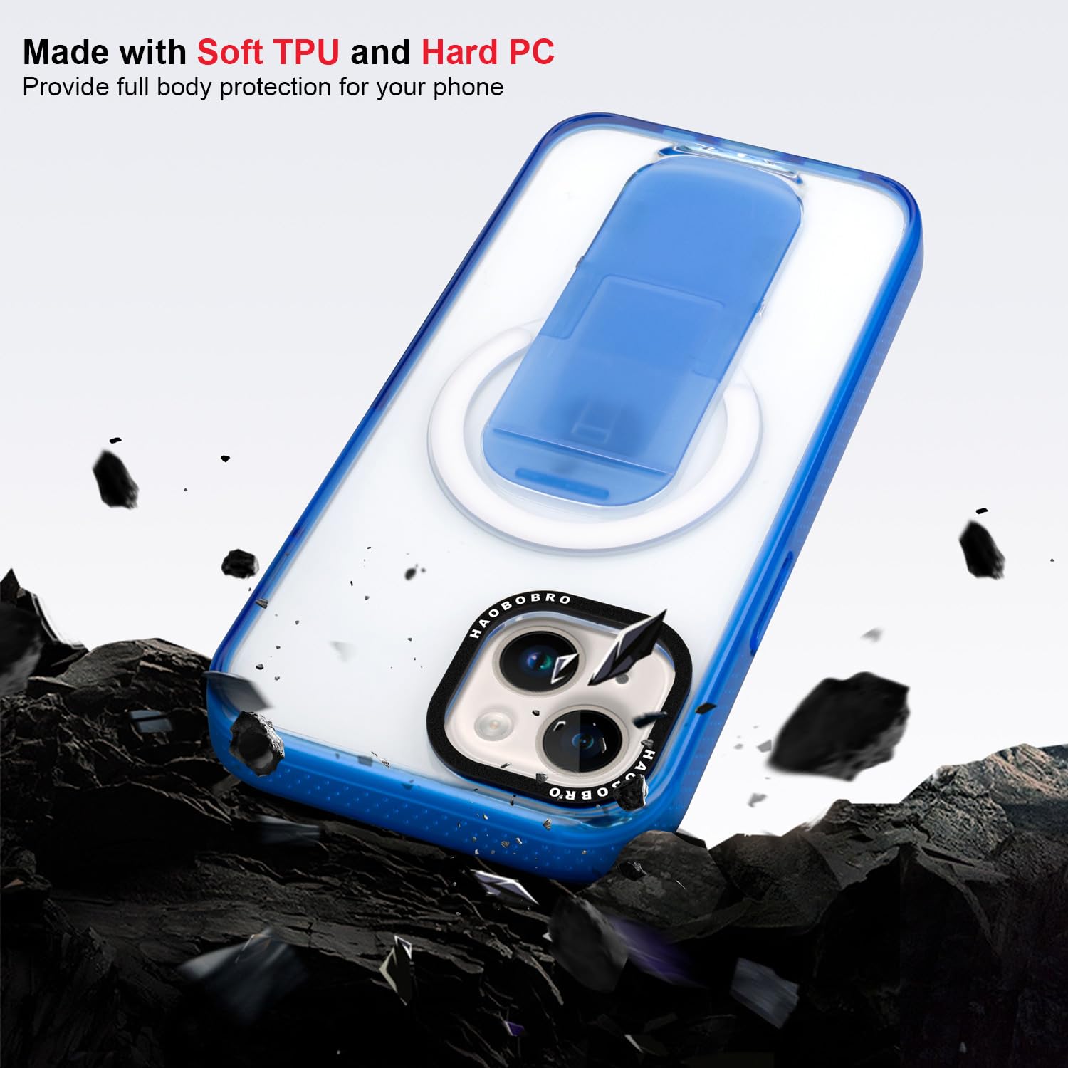 CCFUNCASE Cute IPhone 15 Case Clear For Women - Rugged Phone Case - View #8