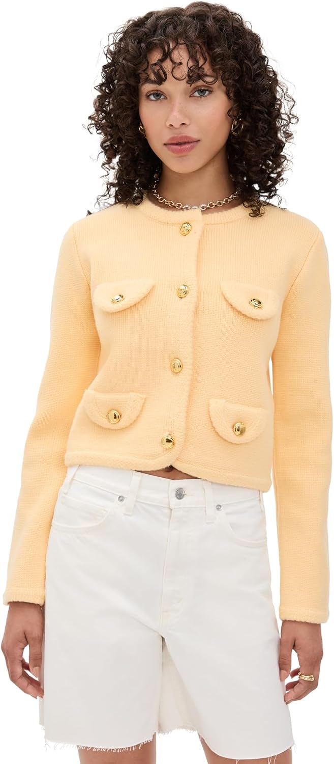 English Factory Women's Round Hem Cardigan