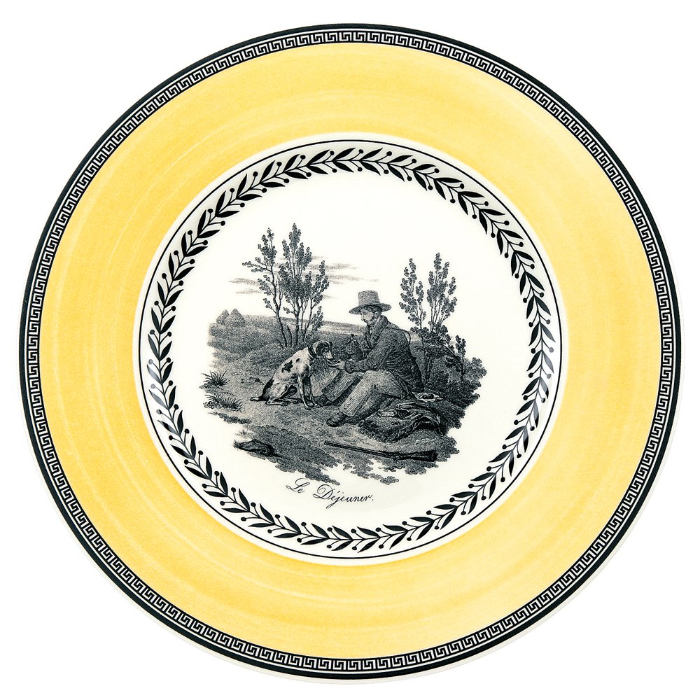 Audun Chasse Salad Plate Set of 6 by Villeroy & Boch - 8.5 Inches