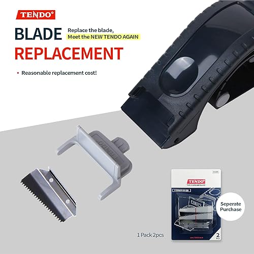 Miniatura 6 de Dispensador de cinta de embalaje línea TENDO para el hogar y la oficina, solución ergonómica, económica y ambiental para envíos resistentes de 2