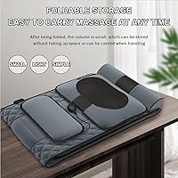 Vista 8 de COYEUX Full Body Massage Mat, 10 Motors Vibrating Full Back Massagers, with Heat 20 Neck Massage Heads, 9 Gear Massage /3 Timing Modes, for Back