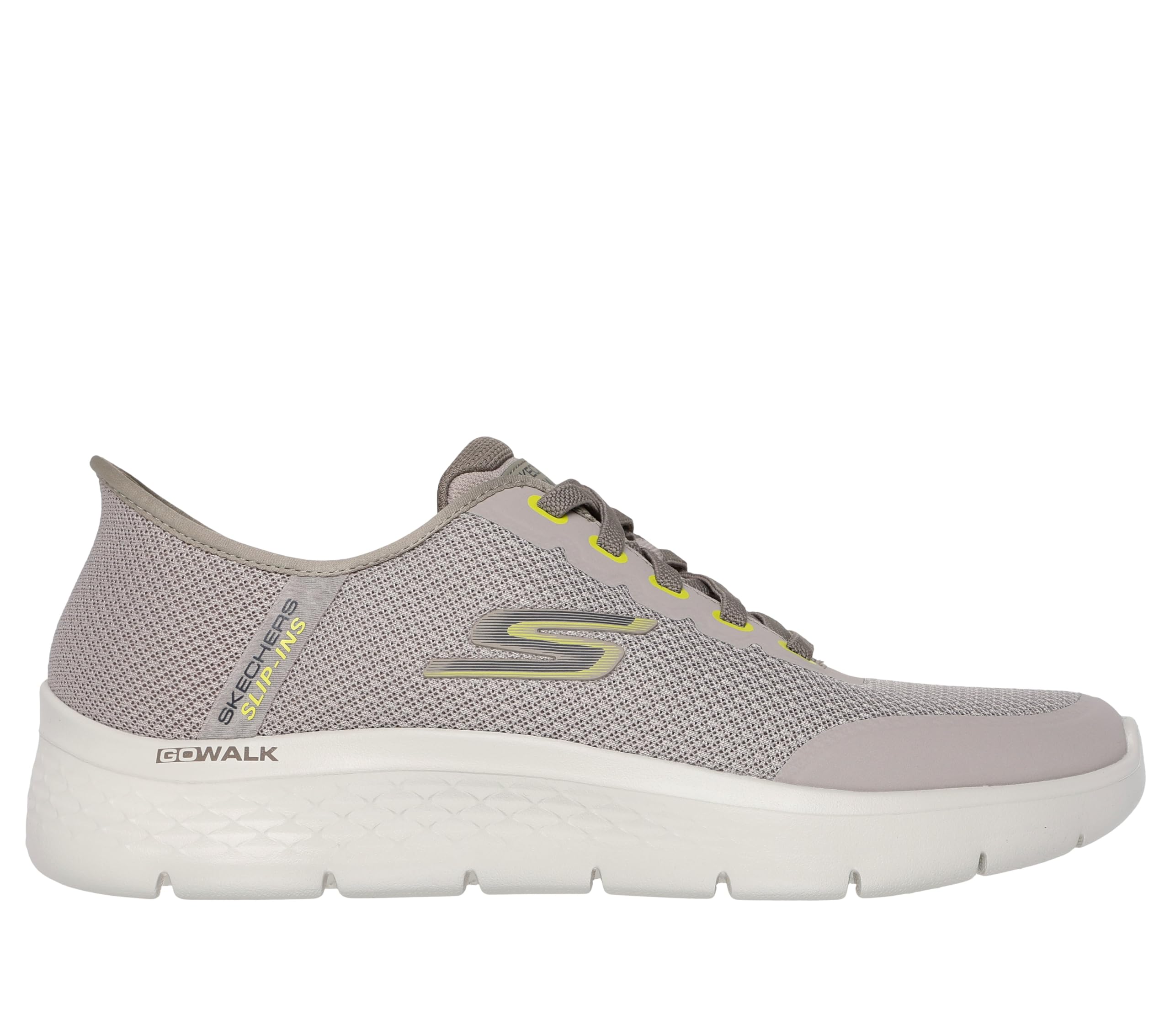 Skechers Uomo Go Walk Flex Netro Slip-in ALLENATRICE