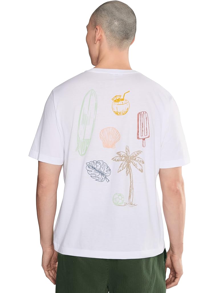 White TravisMathew Rooftop Boyfriend Tee