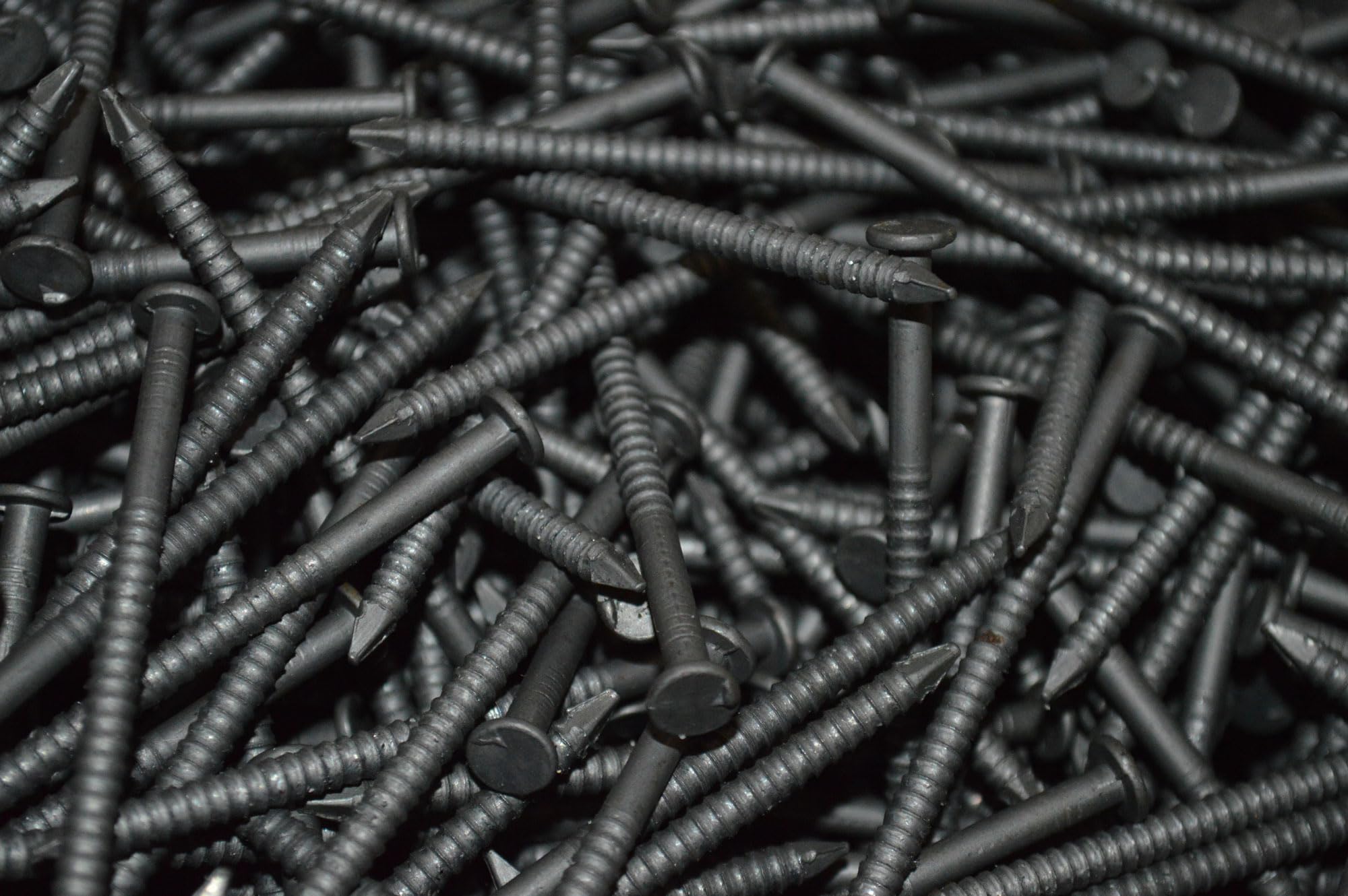 1kg Bag - 40mm x 2.65mm Sheradised Annular Ring Shank Nails Fending Decking Nails
