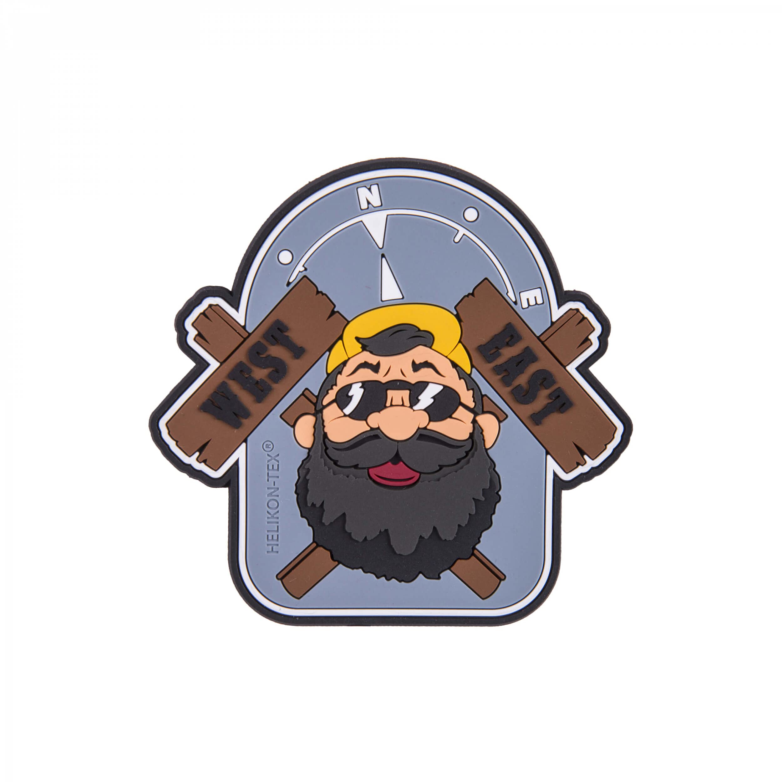 Beardman Outback Patch Gray