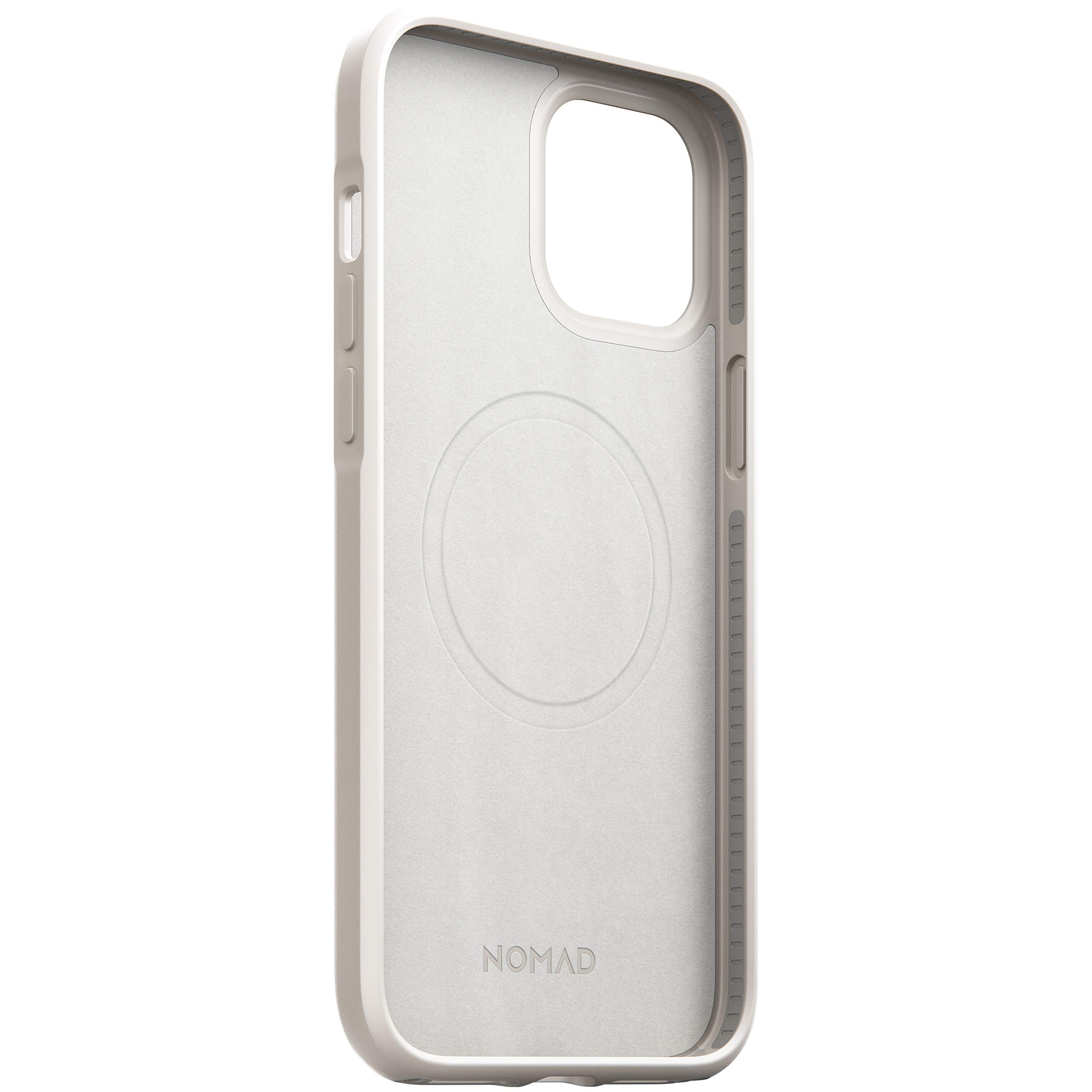 Coque Pour Iphone 12 Mini En Cuir Rugged Case Beige Nomad