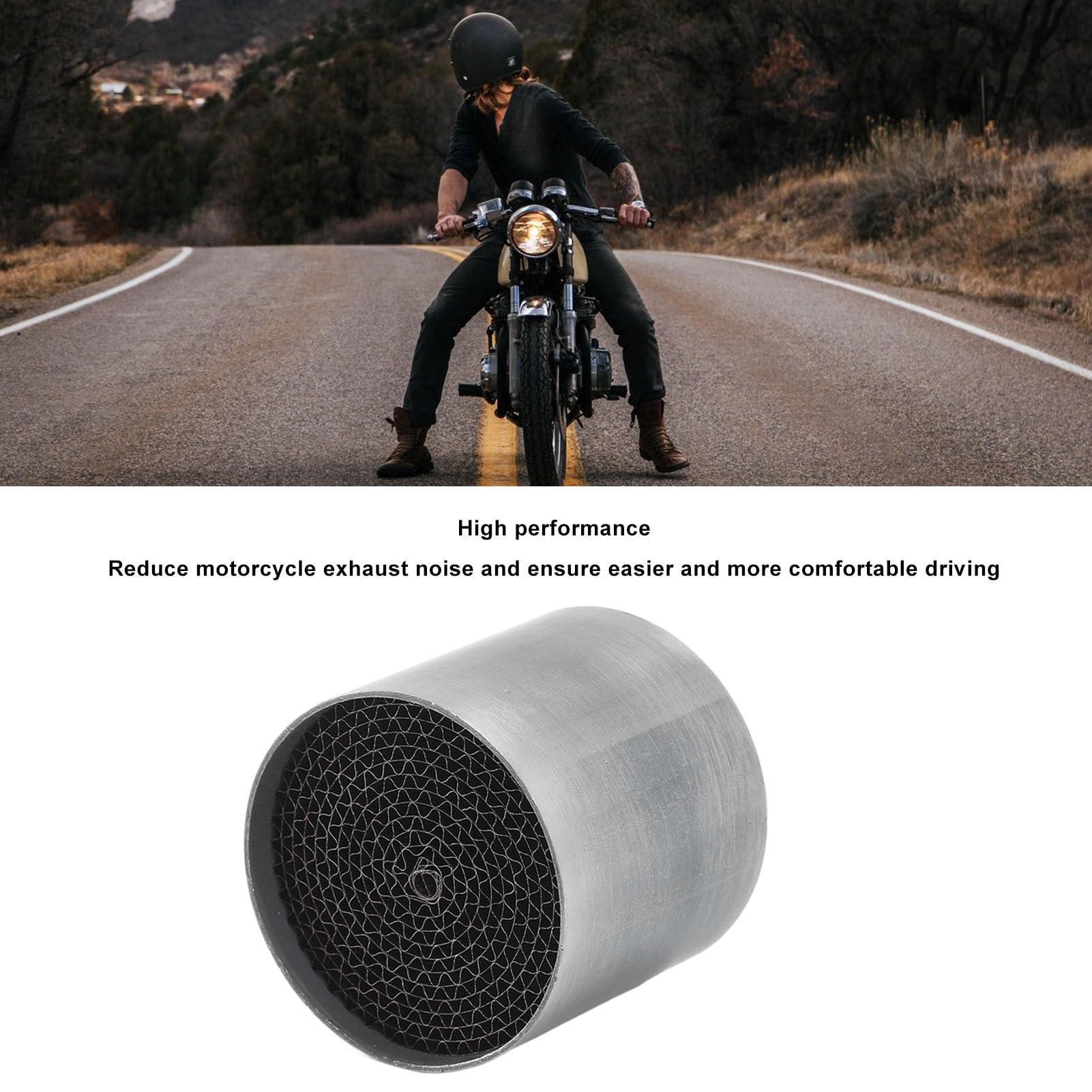 Convertitore Catalitico per Tubo di Scarico catalizzatore moto Tubo di Collegamento Catalitico Ad Alta Resistenza in Acciaio Inossidabile Facile Installazione Katalysatorer
