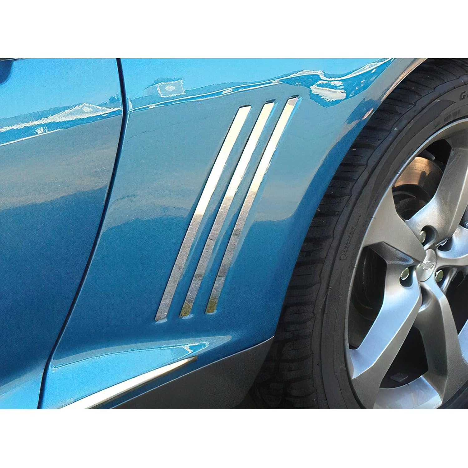 QAA fits 2010-2015 Chevrolet Camaro 6 Piece Stainless Side Vent Trim, Shark Fin Style SV50100 - Review, Price and Buying Guide
