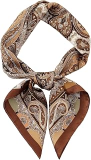 Women's Retro Paisley Scarves Headscarf Large Square Hairscarf Fashion Head Neck Accessories