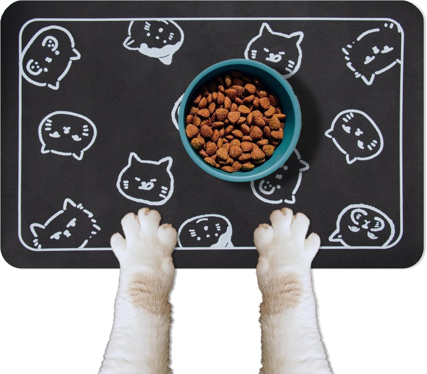 YCT Cat Food Mat for Pet Dog Food Mat, Cat Mat for Food and Water, Cat Feeding Mat